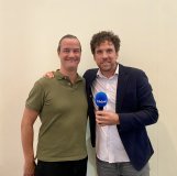 Loïc Zbinden (à gauche) était l'assistant depuis quelques mois de Gurvan Morvan (à droite).